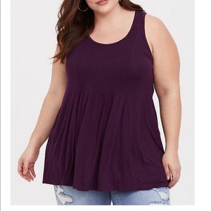 Purple Knit Tank